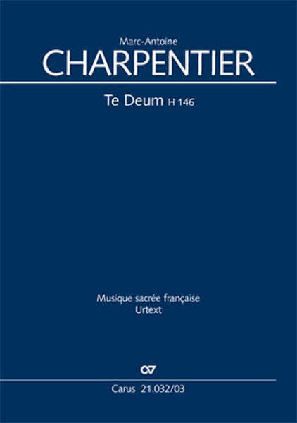 CHARPENTIER M.-A. - TE DEUM H 146 - VOCAL SCORE