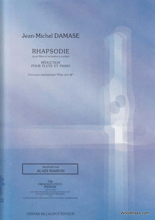 Damase J.M. - Rhapsodie - Flute et Piano