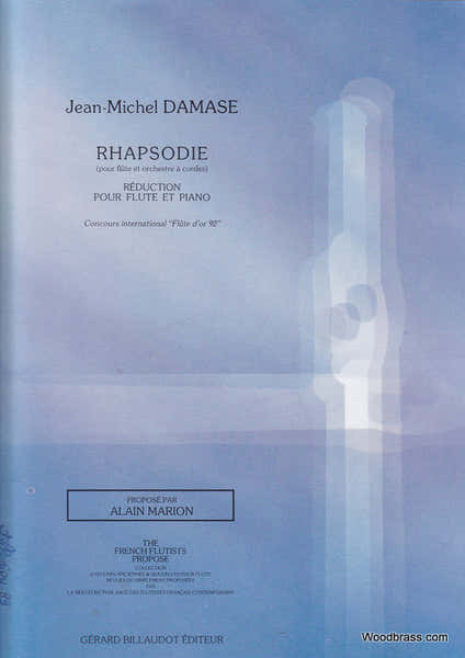 Damase J.M. - Rhapsodie - Flute et Piano