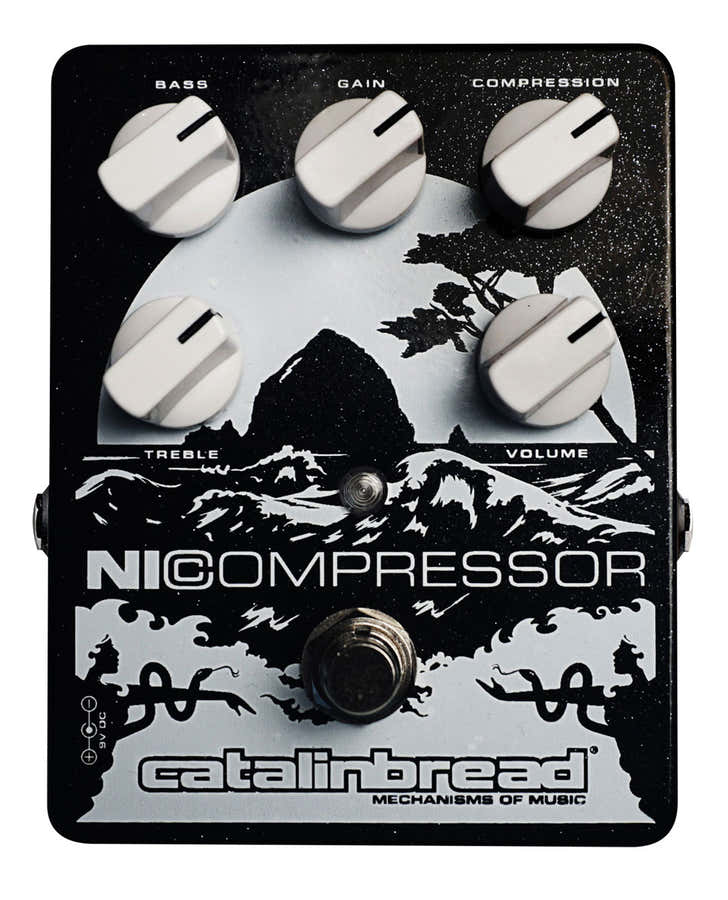 Nicompressor Silver On Black Compresor