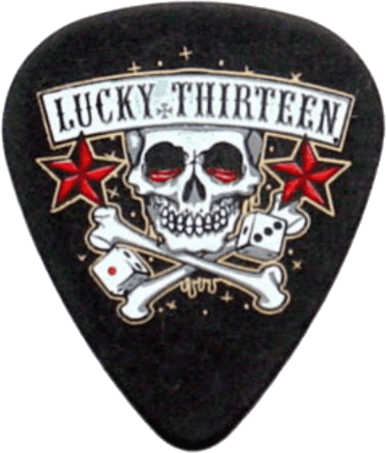 36 x 0,73mm Lucky 13 Serie II Negro #11 Skull Dice