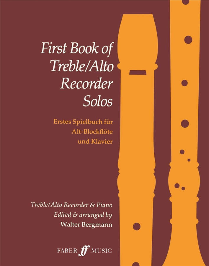 Walter Bergmann - First Book Of Treble Recorder Solos
