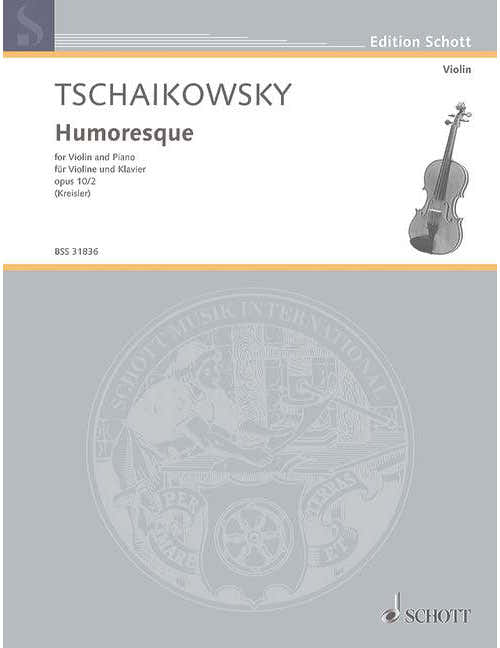Tchaïkovski - Humoreske Op. 10/2 No. 17 - Violín y Piano