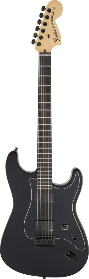 Stratocaster de firma Jim Root Ebo Negro mate