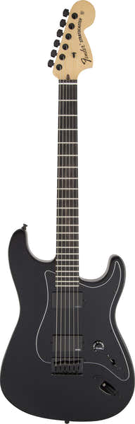 Stratocaster de firma Jim Root Ebo Negro mate