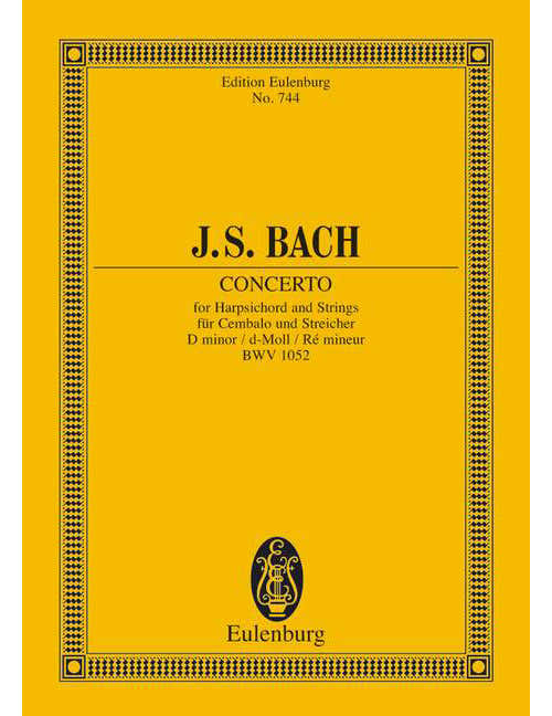 Bach - Concerto Ré Mineur BWV 1052 - Clavecín y Cuerdas