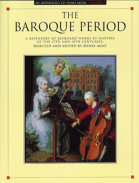 Agay Denes - Anthology Of Piano Music - Baroque - Piano Solo