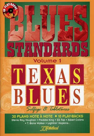 Rebillard - Blues Standards Vol.1 Texas Blues + CD - Guitare