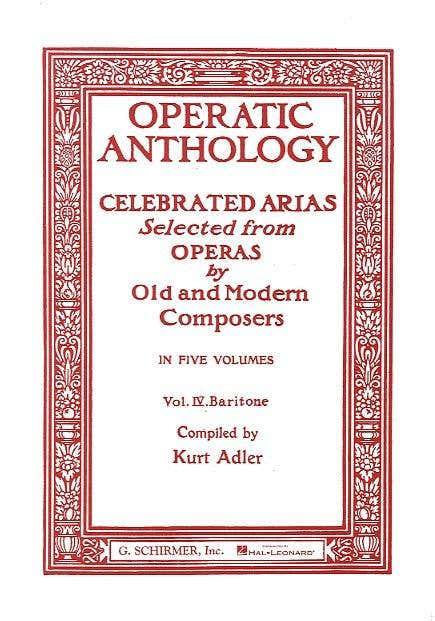 Operatic Anthology Vol.4 - Baryton et Piano