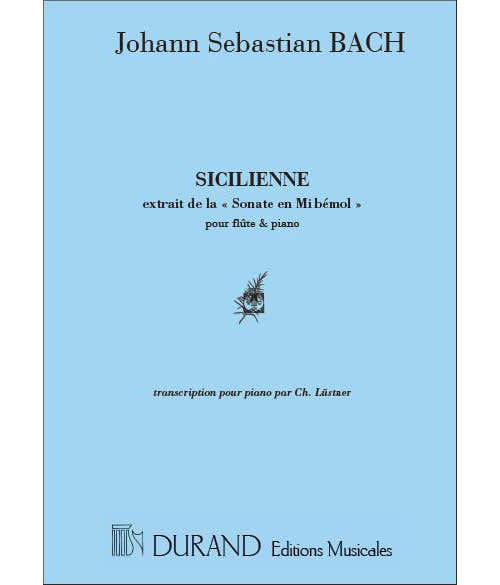 Bach - Sicilienne Mi B - Piano