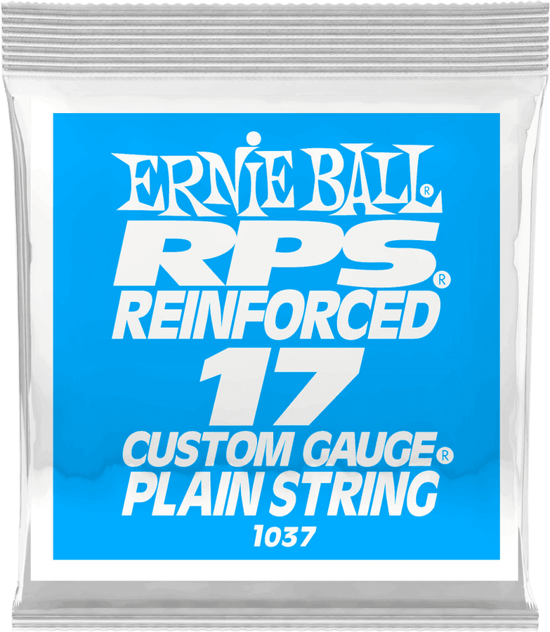 .017 RPS REINFORCED PLAIN ELECTRIC GUITAR STRINGS