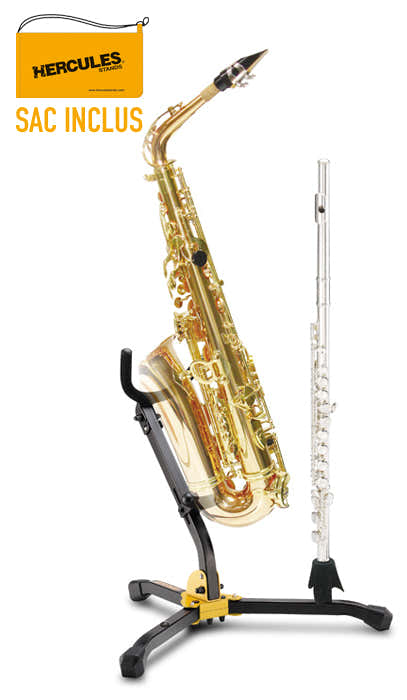 Soporte Doble De Saxofón Alto/Tenor & Flauta
