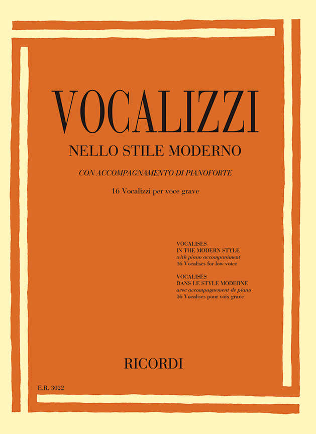 Vocalizaciones al estilo moderno