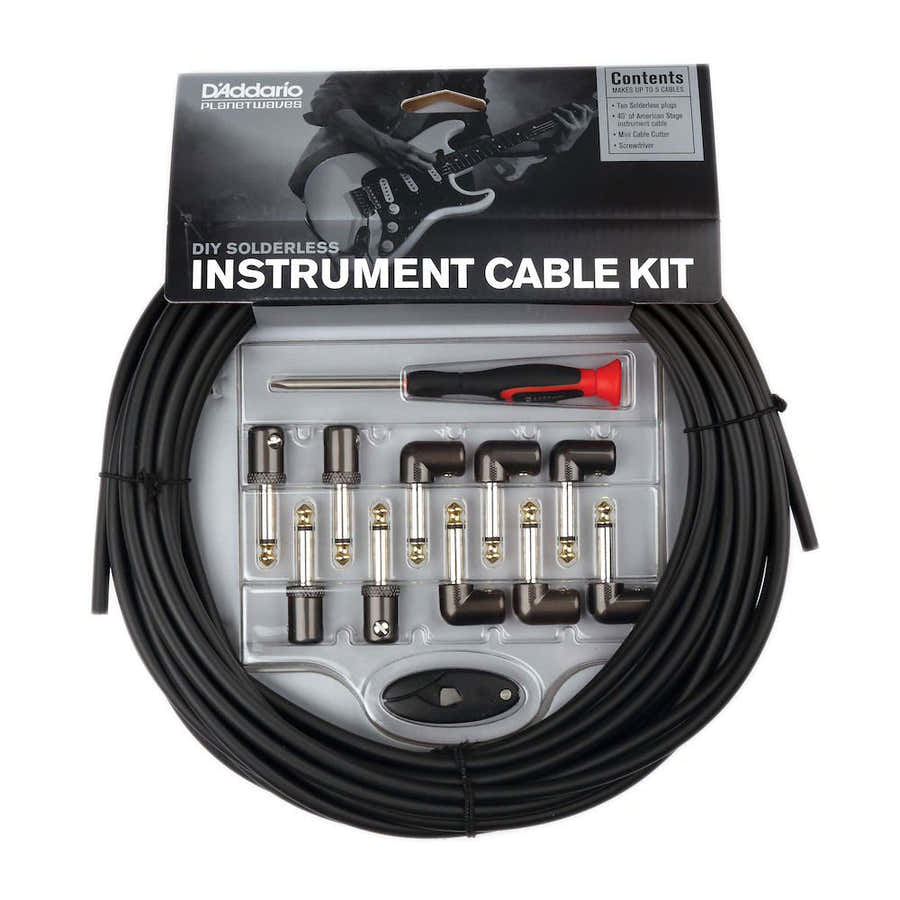 Kit de cables personalizados sin soldadura 50 Feet 10 conectores