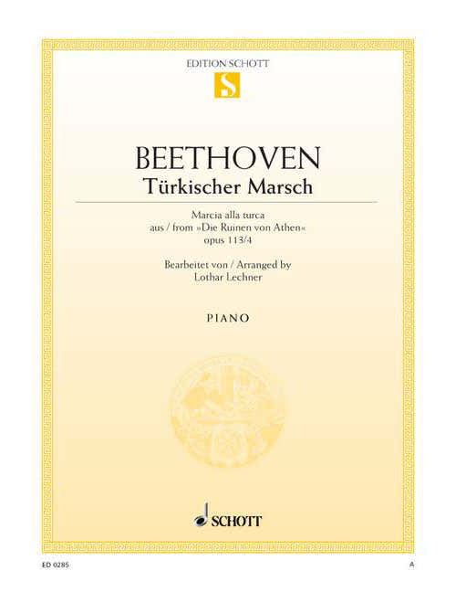 Beethoven - Turkish March C Major Op. 113/4 - Piano