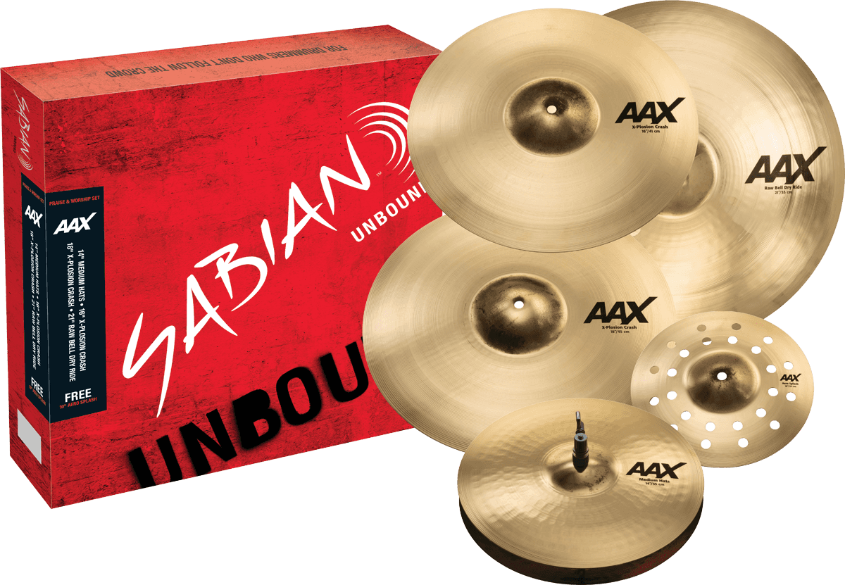 AAX Praise And Worship Brillante 14/16/18/21 + 1 Splash +9 Días De Prueba DRUMEO