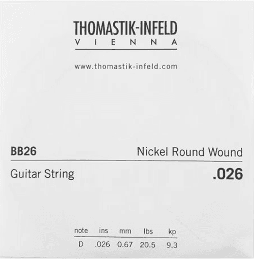 THOMASTIK STRINGS FOR ELECTRIC GUITARS STRINGS DETAIL.026