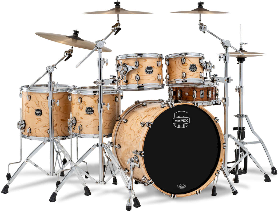 MAPEX SATURN VI STUDIO 22" Degradado de arce natural
