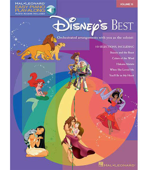 DISNEY'S BEST + MP3 - PIANO SOLO