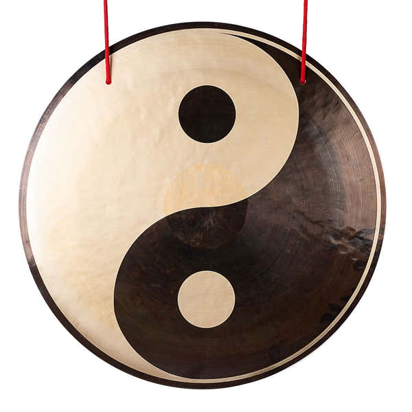 Sela Percussion Gong de viento 20" Yin & Yang