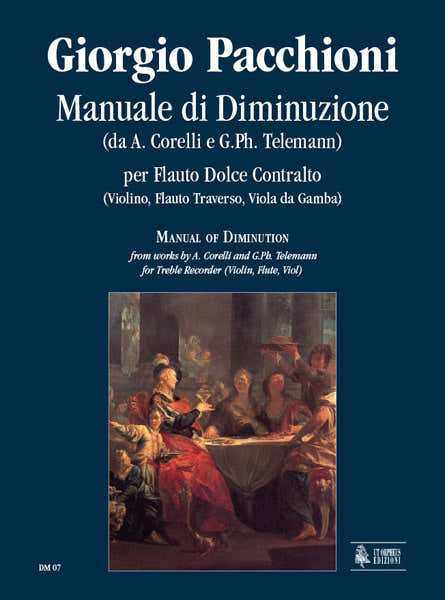 Pacchioni Giorgio - Manual de disminución a partir de obras de A. Corelli y G. PH. Telemann
