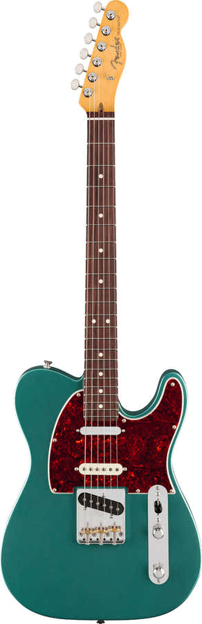 American Professional Classic Telecaster SSS RW Sherwood Green Metallic desvaído