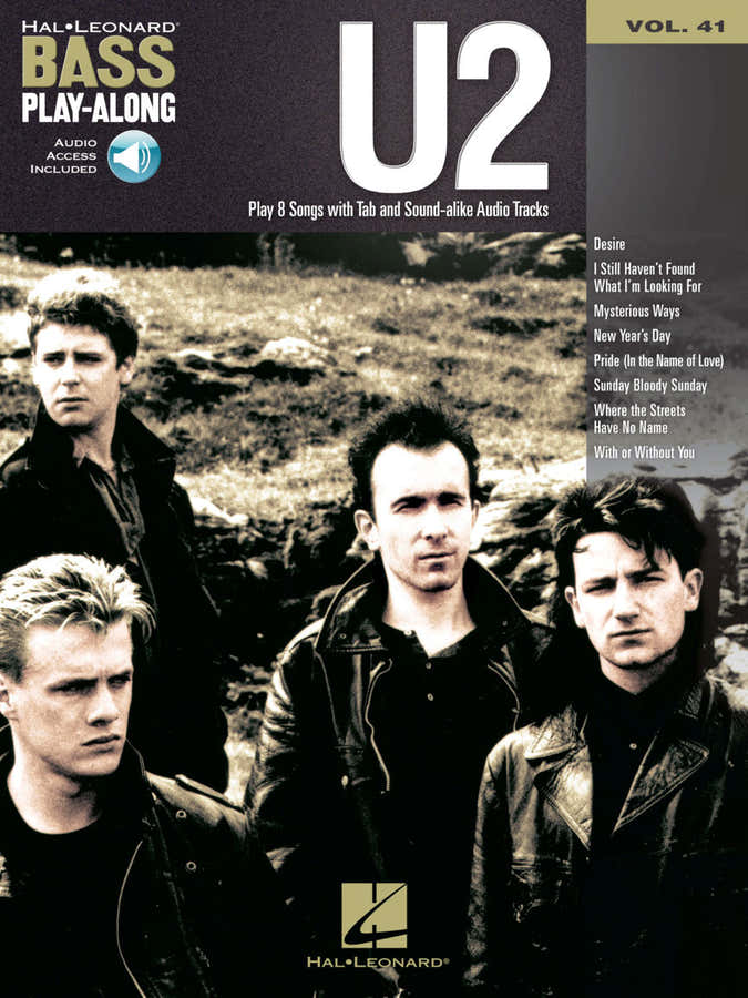 Bass Play Along Volume 41 U2 + Audio En Ligne - Bass Guitar