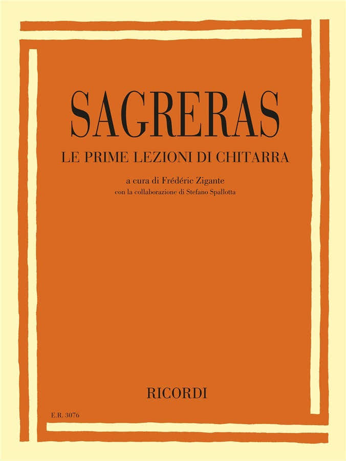 Sagreras J.S. - Premieres Leçons De Guitare (zigante)