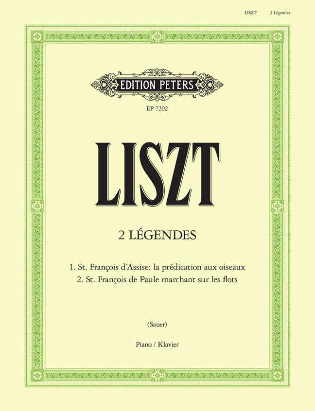 Liszt Franz - 2 Légendes - Piano