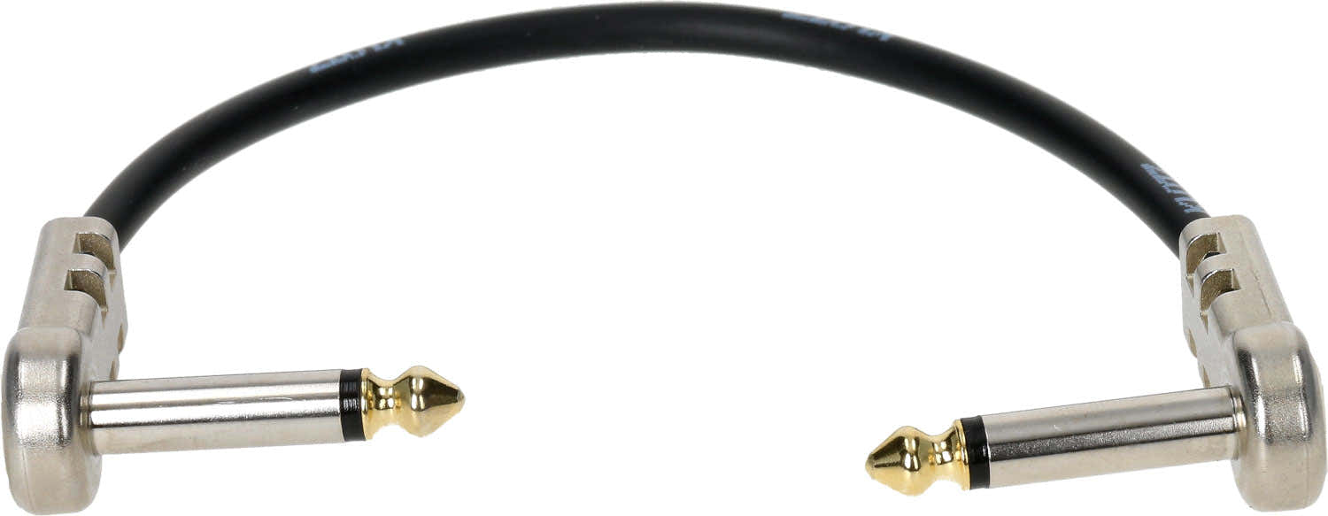 Cable Patch 20 cm Acodado Extremos Chapados En Oro