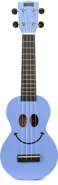 Mahalo Gmh Usmile-Lbu Ukulele Blue Smile + Gigbag
