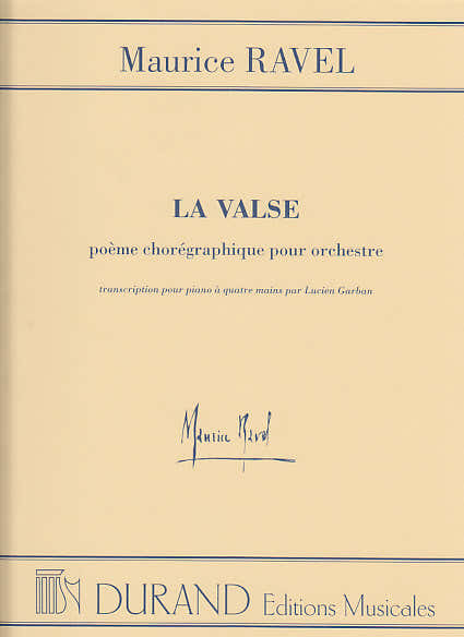 RAVEL M. - LA VALSE - PIANO 4 MAINS