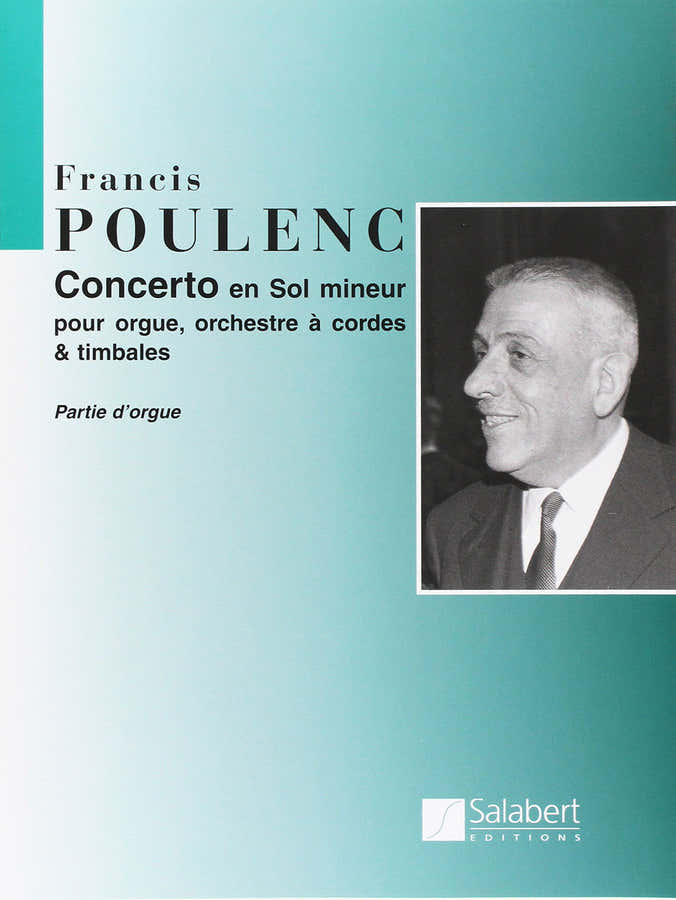 POULENC F. - Concierto en Sol menor - Órgano y orquesta