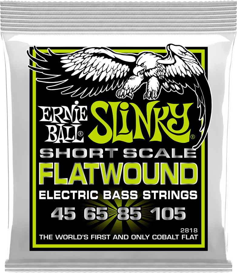 2818 REGULAR SLINKY FLATWOUND SHORT SCALE 45-105