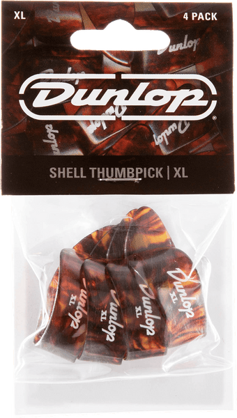 Dunlop 4 x Púa De Pulgar De Concha XL