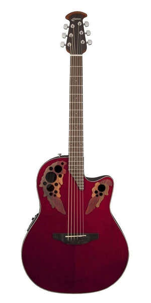Guitarra Electro-Acústica Celebrity Elite Mid Cutaway Ruby Red