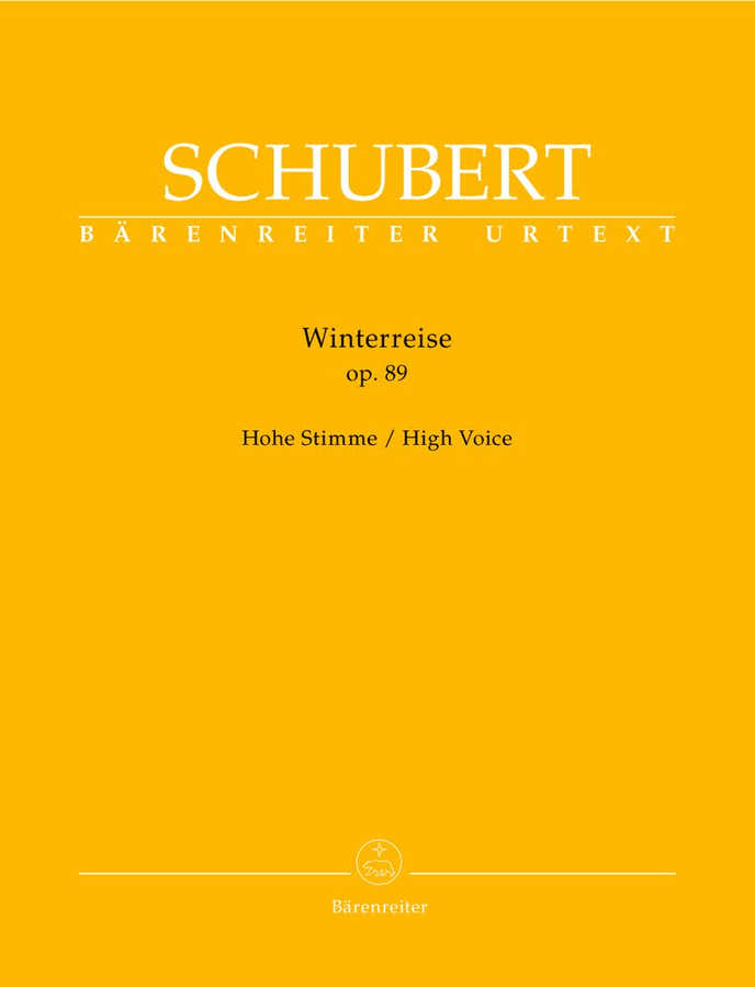 SCHUBERT - WINTERREISE OP.89 D 911 - HIGH VOICE