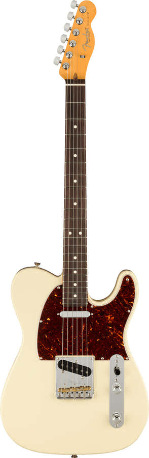 Telecaster American Professional II RW Blanco olímpico