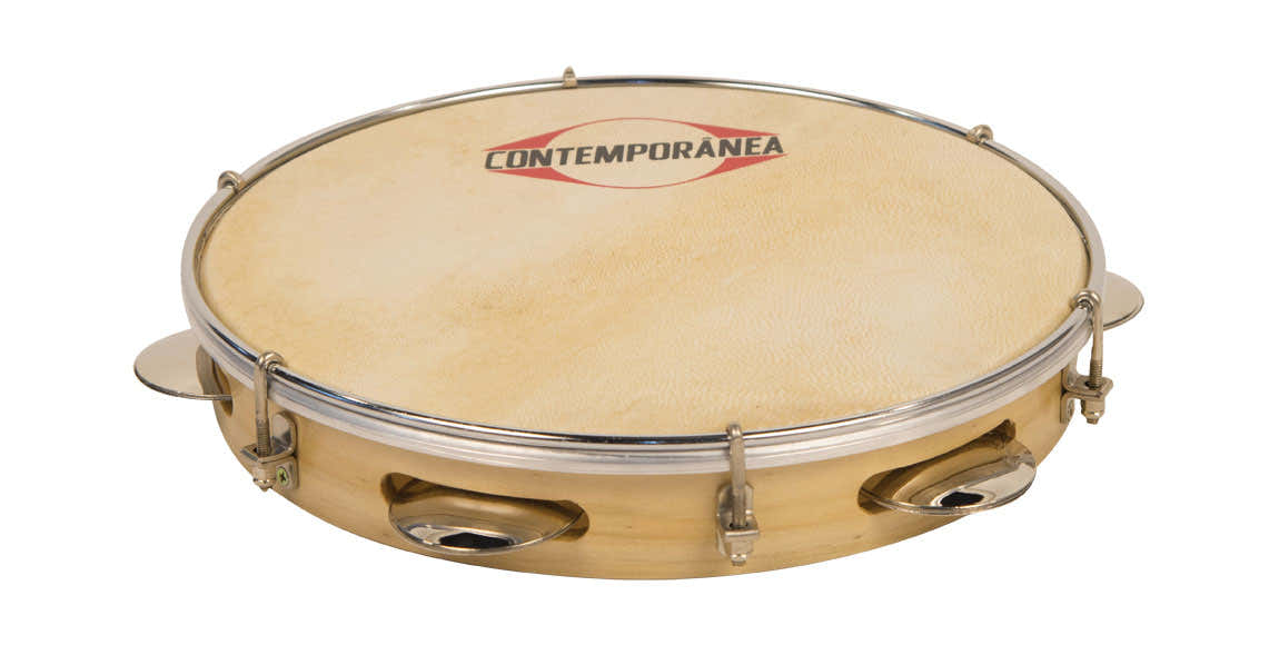 C-PB10-01 - Pandeiro Serie Pro 10" - Piel Animal