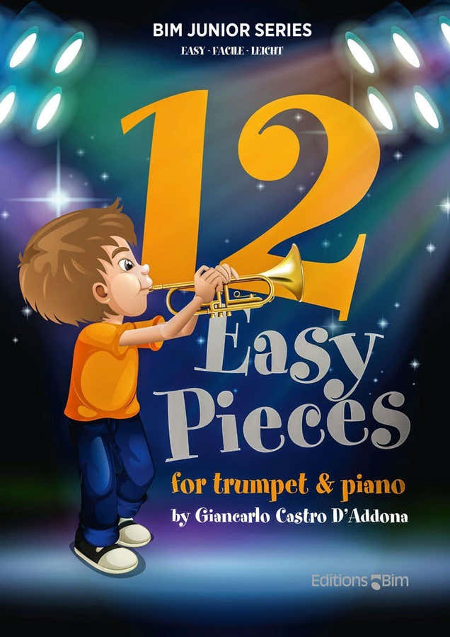 Castro D'addona - 12 Easy Pieces - Trompette & Piano