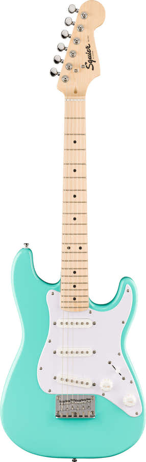 Stratocaster SSS Mini MN Verde espuma de mar