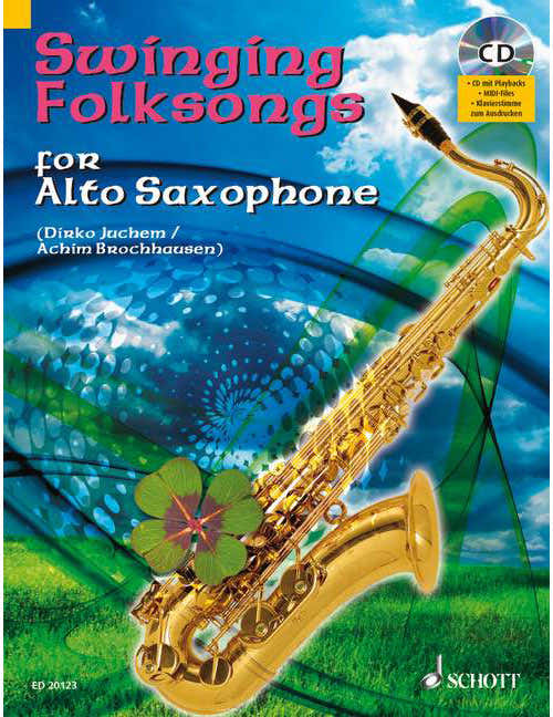 Swinging Folksongs For Saxophone Alto - Saxophone Alto