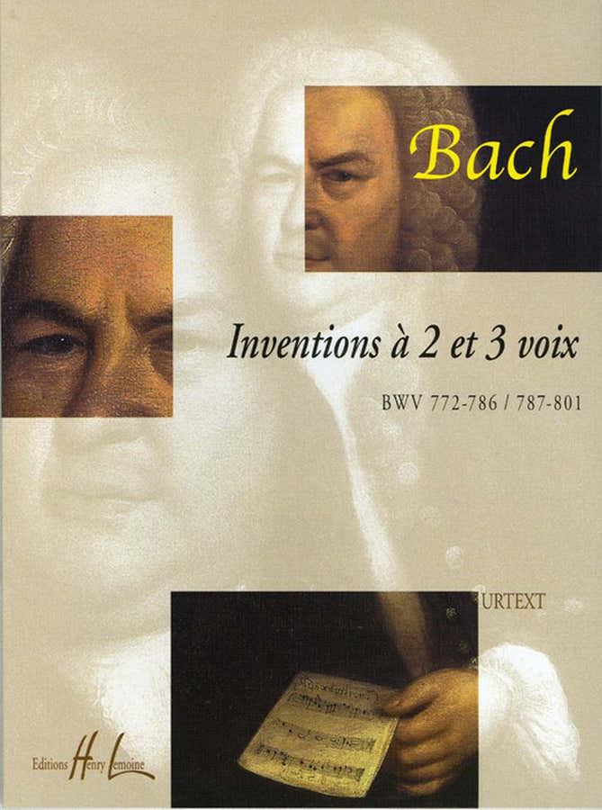 Bach J.S. - Inventions 2 et 3 Voix - Piano