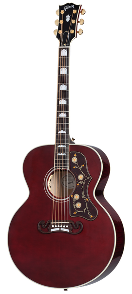 SJ-200 Standard Arce Rojo Vino Moderno