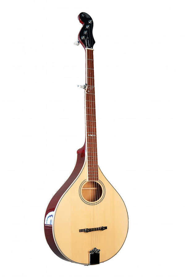 Banjola Electric-Acoustic 5-String Banjo Neck With A-Style Mandolin Body And Padded Bag