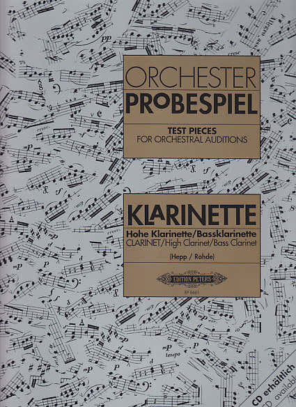 Orchesterprobespiel - Clarinette
