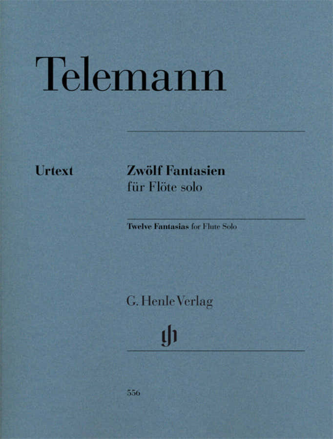 Telemann G.P. - Douze Fantaisies Pour Flute Solo TWV 40:2-13