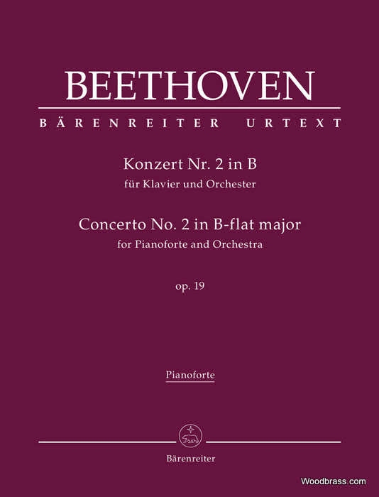 Beethoven L.V. - Konzert NR.2 In B Op.19 - Piano Reduction