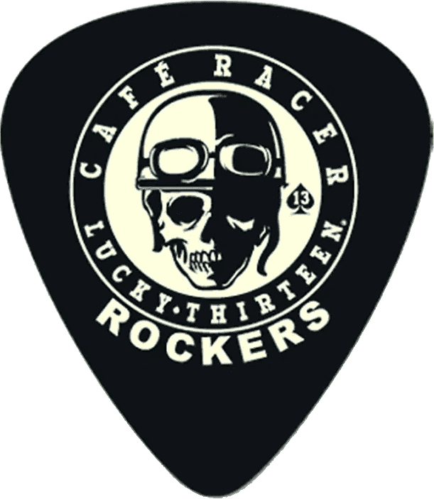 36 x 0,60mm Lucky 13 Serie III Negro #13 Cafe Racer
