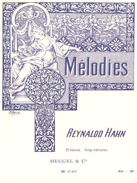 Heugel Hahn R. - 20 Melodies Vol.2 - Voix Moyenne et Piano